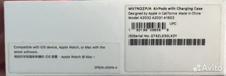 Наушник earpods