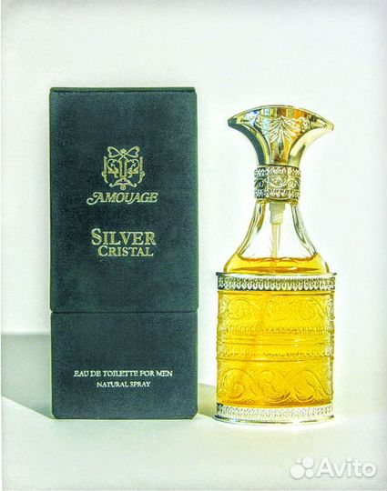 Silver Cristal Amouage Men