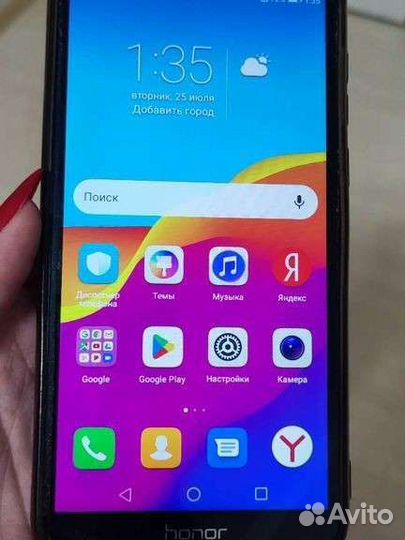 Мобильные телефоны бу honor 7 A
