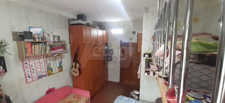 Комната 16,7 м² в 1-к., 2/2 эт.