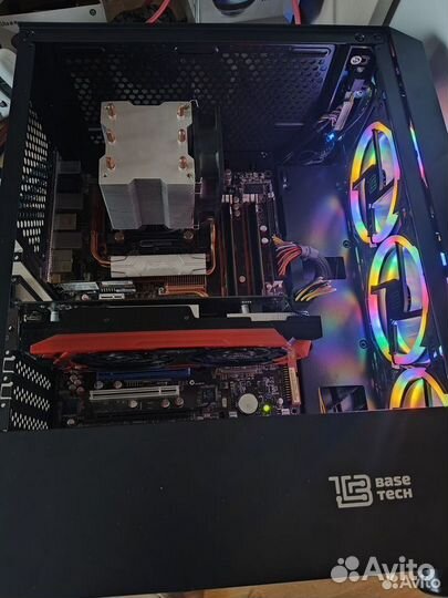 Игровой Xeon E5430: RX 580 8Gb / SSD 240 Gb