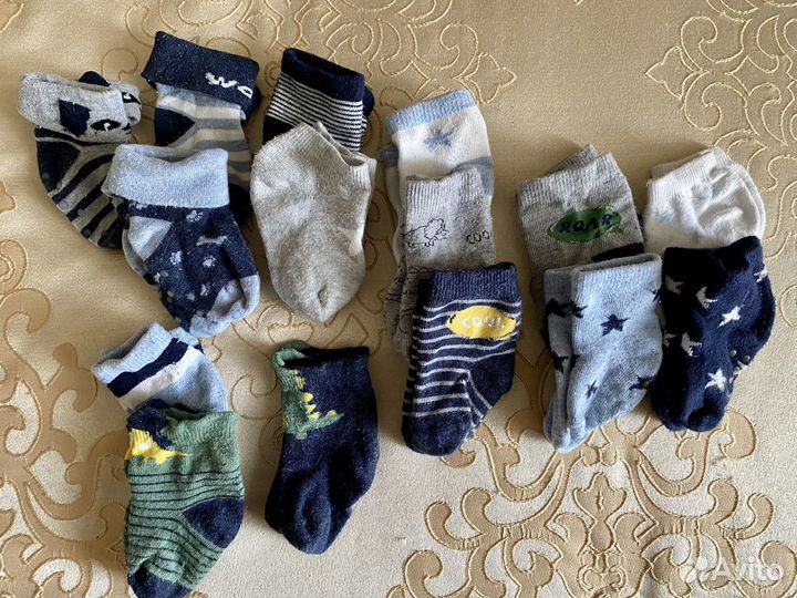 Носки от 0-3 мес и от 3 до 6 мес