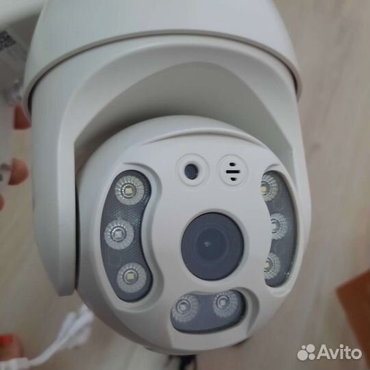 Камера видеонаблюдения wifi уличная. Новая