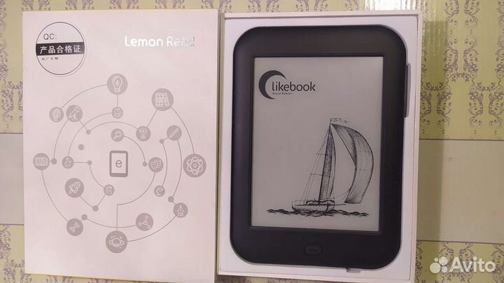 Boyue Likebook Lemon Read (Carta, подсветка, сенсо