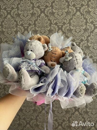 Букеты из мягких игрушек