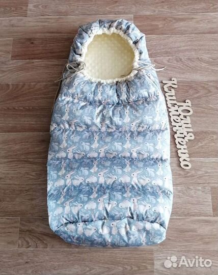 Зимний конверт в коляску