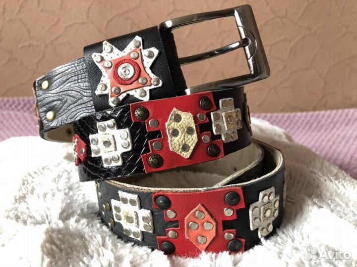 Ремень Кожаный