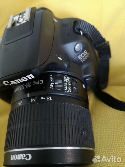 Зеркальный фотоаппарат canon eos 100d