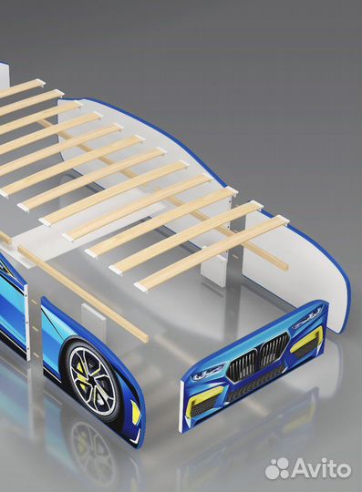 Кровать-машина для мальчиков