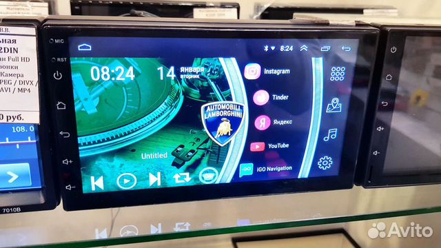 Универсальная магнитола Android Навигация