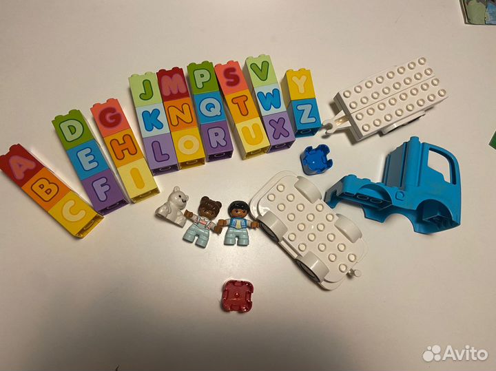 Lego duplo лего дупло 10915 алфавит