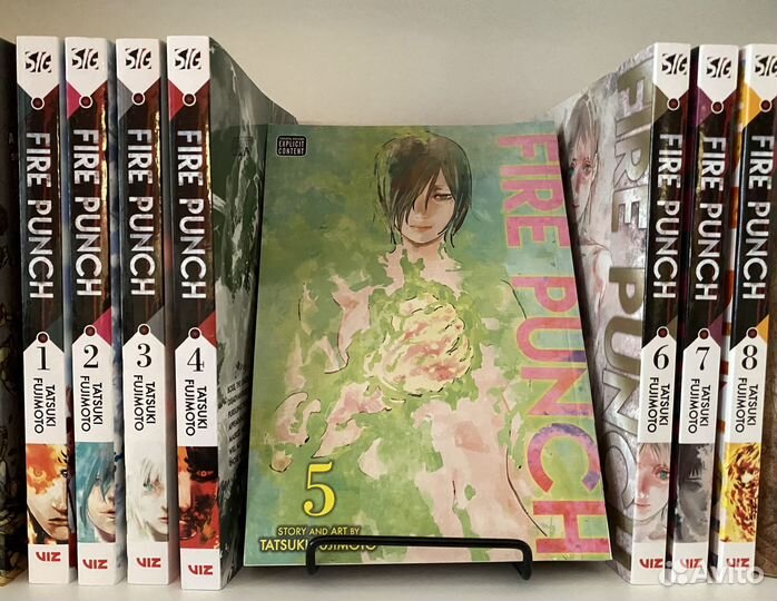 Манга Огненный Удар англ. том 8