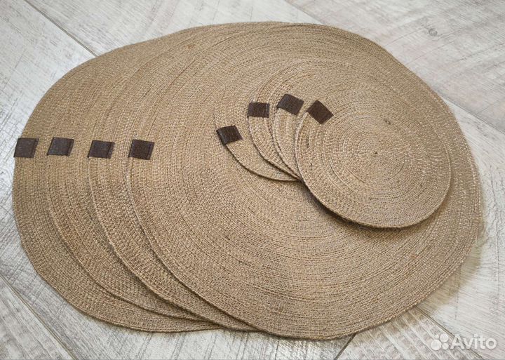 Салфетки из джута