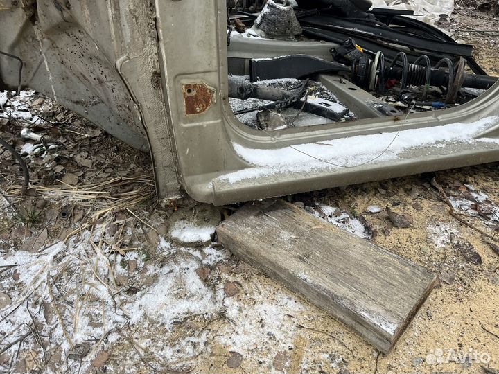 Порог стойка проем левый рено логан 1