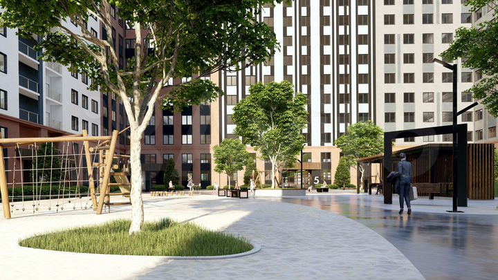 3-к. квартира, 97 м², 6/14 эт.