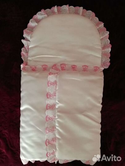 Конверт на выписку для девочки