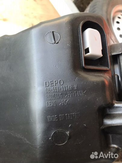 Фара renault logan основная правая Depo