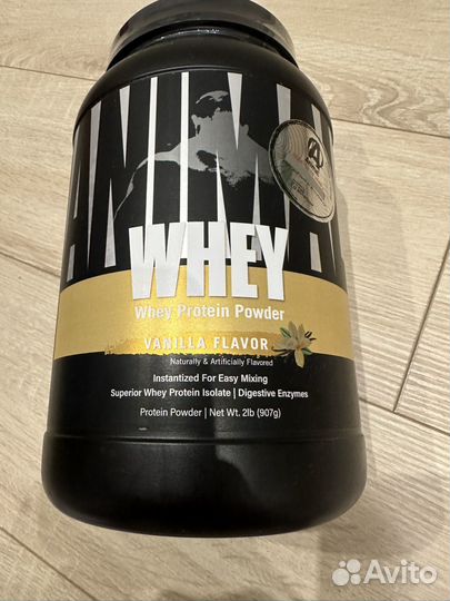 Протеин Animal Whey ваниль 907 гр