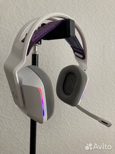 Беспроводные наушники logitech g733 белые