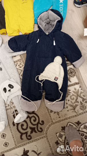 Огромный пакет одежды от 0-1 года