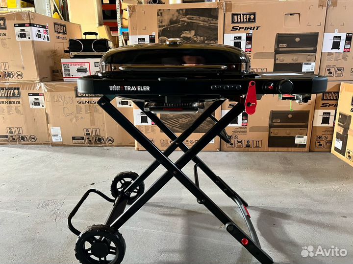 Гриль газовый Weber Traveler stealch edition