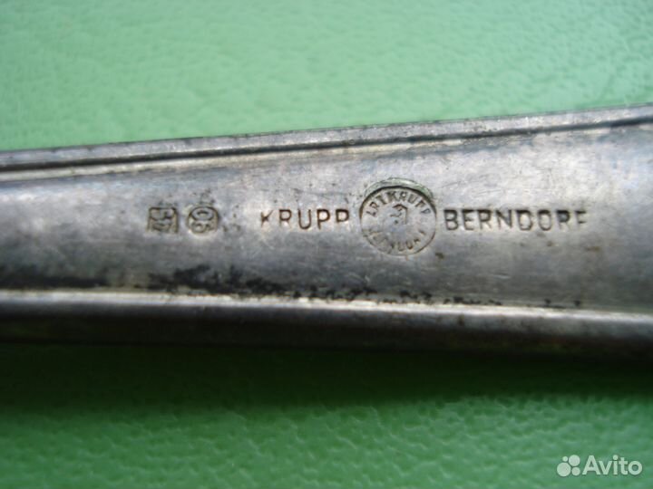 Ложка посеребренная времён вмв Krupp Berndorf