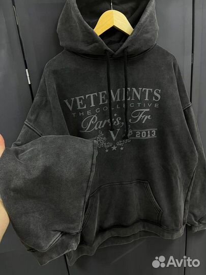 Vetements худи paris (коллекция 2024)