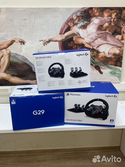 Игровой Руль Logitech G29 Driving Force