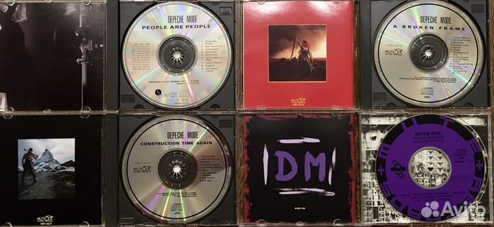 Depeche Mode Japan фирменные 5CD