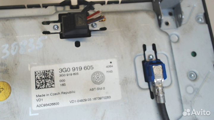 Магнитола Volkswagen Passat 8 2015, 2016