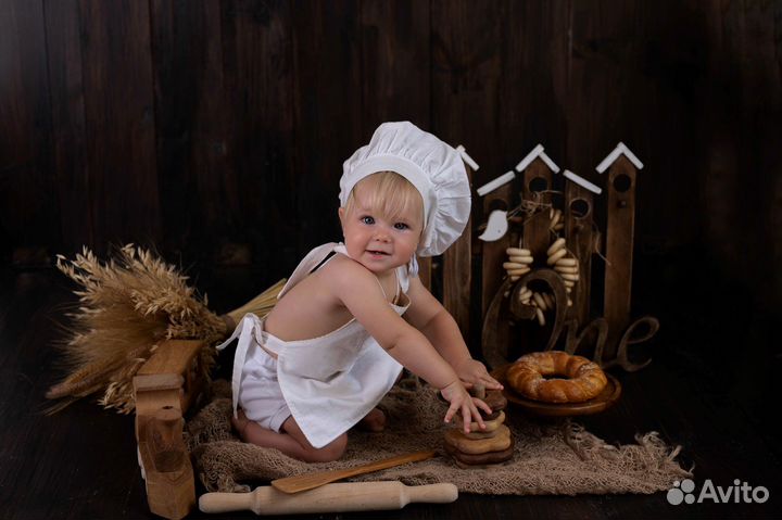 Фотосессия на годик для детей всё включено