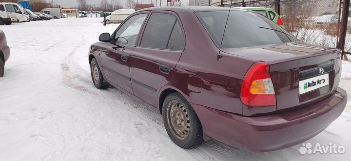 Hyundai Accent 1.5 МТ, 2008, 245 000 км