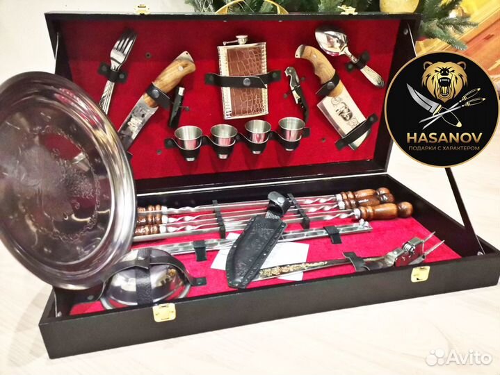 Набор шашлычный подарочный