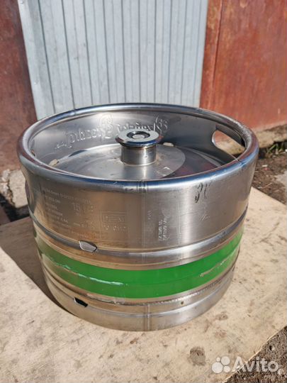 Кег (бочка) 15 л, нержавейка