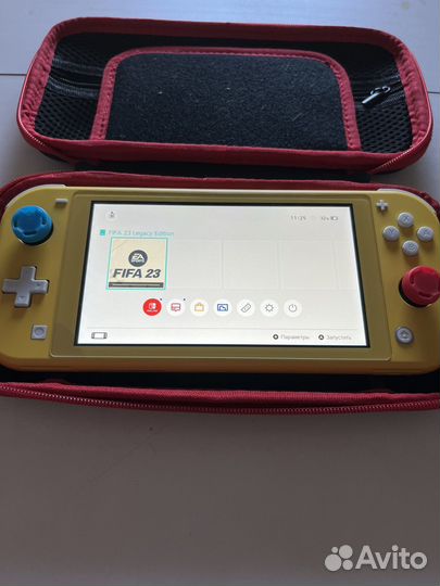 Nintendo switch lite с игрой