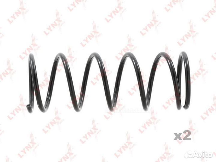 Lynxauto SC-1053 Пружина подвески передняя перед п