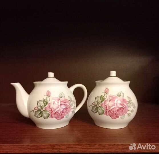 Чайник заварочный и сахарница СССР