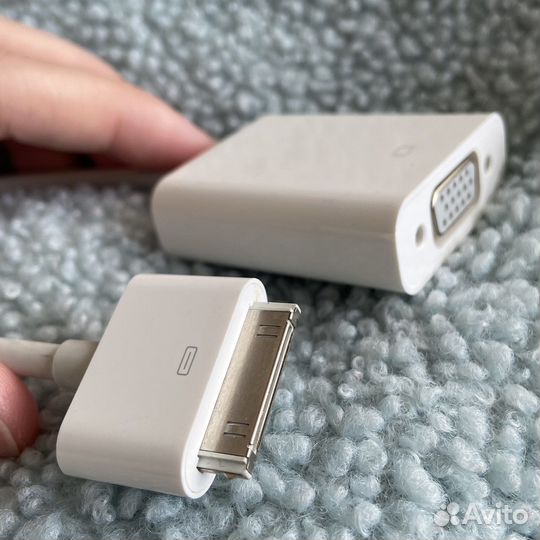 Переходник 30 pin, apple, VGA