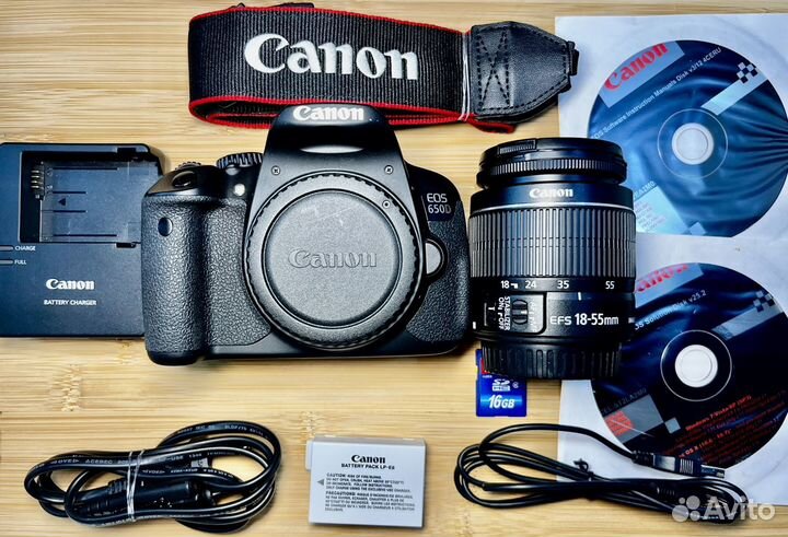 Canon 650d kit ii идеальное состояние