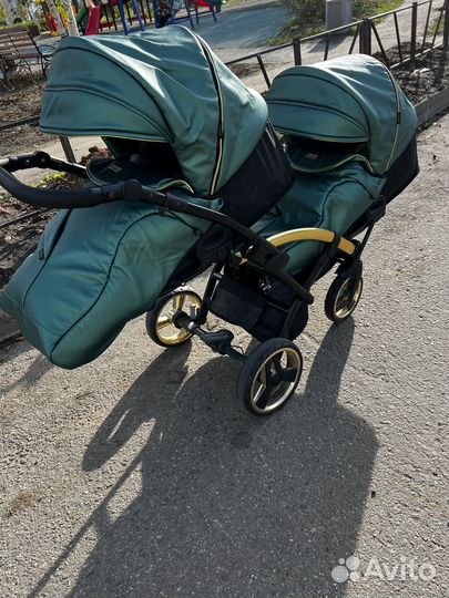 Коляска для двойни junama diamond 2 в 1
