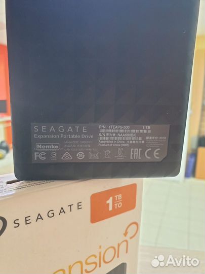 Внешний жесткий диск seagate expansion 1 TB