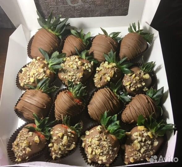 Клубника в шоколаде бокс