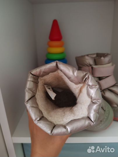 Сапоги зимние для девочки 22/23