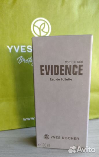 Эвиденс- Мужская Туалетная Вода/Ив Роше