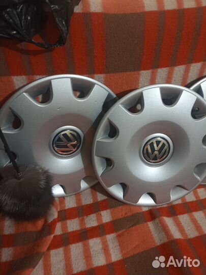 Оригинальные колпаки Фольксваген. Радиус15