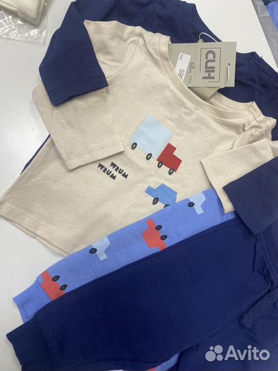 Штаны 2шт. Кофточки 2шт. 68 комплект