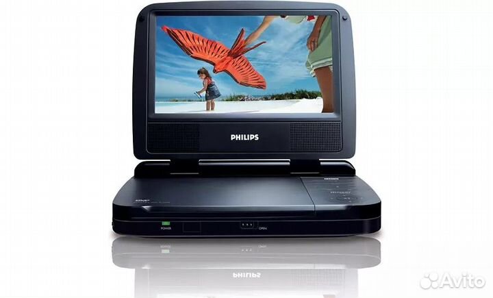Портативный DVD-плеер philips PET721D