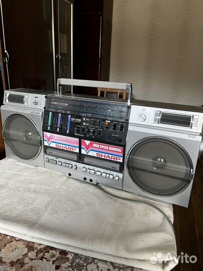Кассетный магнитофон sharp