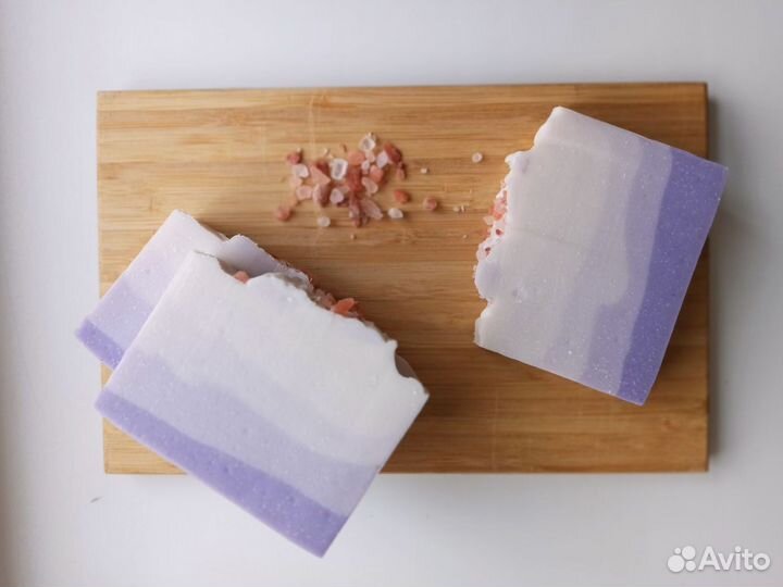 Лаванда - цветочное мыло с нуля