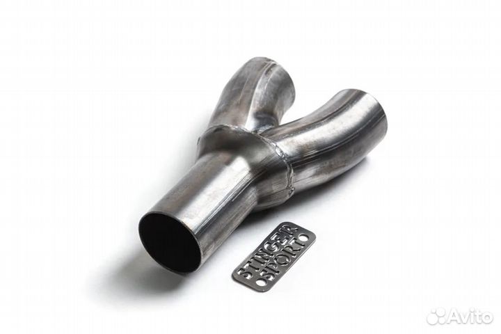 Рогатка сервисная Y-пайп Ф63- два выхода Ф51